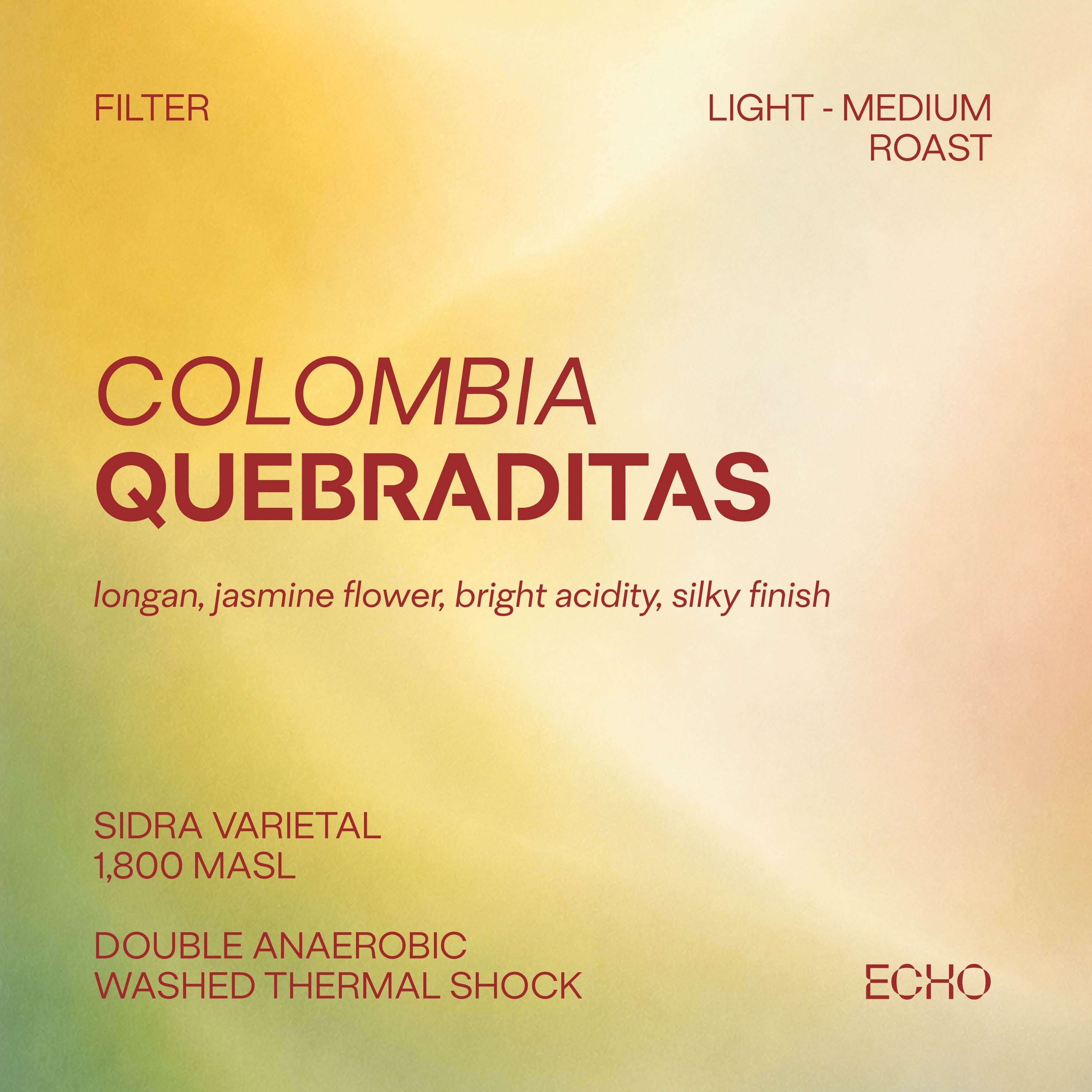Quebraditas Colombia Anaerobic Washed Thermoshock